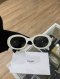 Celine SUNGLASSES WHITE