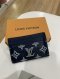 Louis Vuitton CARD HOLDER NEVY MICROCHIP