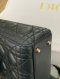 Dior MINI LADY BLACK LAMB GHW2025