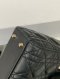 Dior MINI LADY BLACK LAMB GHW2025