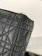 Dior MINI LADY BLACK LAMB GHW2025