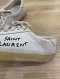 YSL SNEAKERS WHITE SIZE 40
