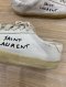 YSL SNEAKERS WHITE SIZE 40