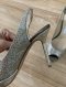 Jimmy Choo HIGH HEELS GOLD SIZE 36.5