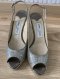 Jimmy Choo HIGH HEELS GOLD SIZE 36.5