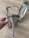 Jimmy Choo HIGH HEELS GOLD SIZE 36.5