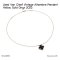 VAN CLEEF VINTAGE ALHAMBRA PENDANT ONYX / YELLOW GOLD 2022