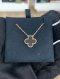 VAN CLEEF VINTAGE ALHAMBRA PENDANT ONYX / YELLOW GOLD 2022