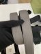 Hermes BELT SIZE 95 NOIR/ETAIN STAMP Z