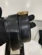 Hermes BELT SIZE 95 NOIR/ETAIN STAMP Z