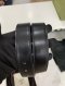 Hermes BELT SIZE 95 NOIR/ETAIN STAMP Z