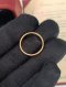 Cartier LOVE RING SIZE 53 PINK GOLD 2019 (HOJ120)**