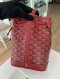 Goyard PETIT FLOT BUCKET BAG RED 2023