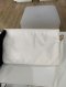 Chanel 22 SMALL WHITE GHW MICROCHIP (HCUP8899)