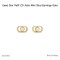 Dior PETIT CD JOLIE MINI STUD EARRINGS GOLD