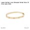 Cartier LOVE BRACELET SMALL SIZE 16 PINK GOLD 2021 (LWT865)**
