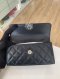 Chanel CLUTCH WITH CHAIN BLACK CAVIAR GHW MICROCHIP (XXAEATNC)