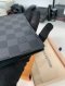 Louis Vuitton PASSPORT COVER DAMIER GRAPHITE MICROCHIP