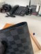 Louis Vuitton PASSPORT COVER DAMIER GRAPHITE MICROCHIP