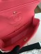 Chanel CLASSIC 9" PINK LAMB GHW MICROCHIP (J8H1JA1C)