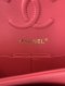 Chanel CLASSIC 9" PINK LAMB GHW MICROCHIP (J8H1JA1C)
