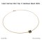Hermes MINI POP H NECKLACE BLACK 2024**