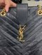 YSL SHOULDER BAG BLACK GHW