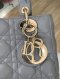Dior LADY SMALL GREY GHW 2020