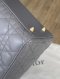 Dior LADY SMALL GREY GHW 2020