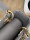 Dior LADY SMALL GREY GHW 2020