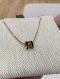 Hermes MINI POP H NECKLACE BLACK 2024**