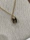 Hermes MINI POP H NECKLACE BLACK 2024**