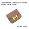 Hermes HERMES CONSTANCE SLIM WALLET ETOUPE STAMP U GHW