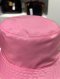 Prada BUCKET HAT NYLON PINK SIZE S