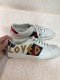 Gucci EMBROIDERED LOVE SNEAKERS 6.5