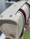 Gucci MINI DOUBLE G TOP HANDLE BAG WHITE 2022