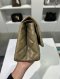 Chanel REISSUE 9" FLAP BAG GREEN LAMP SHW HOLO17