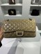 Chanel REISSUE 9" FLAP BAG GREEN LAMP SHW HOLO17