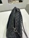 CHANEL COCO 12" BLACK CAVIAR SHW HOLO23