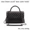 CHANEL COCO 12" BLACK CAVIAR SHW HOLO23