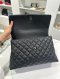 CHANEL COCO 12" BLACK CAVIAR SHW HOLO23