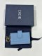 Dior JASMINE CARD HOLDER BLUE PATENT GHW 2021