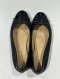 Chanel BALLERINA FLAT BLACK SIZE 36.5