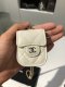 Chanel AIRPODS CASE WHITE CAVIAR GHW HOLO 30