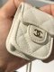 Chanel AIRPODS CASE WHITE CAVIAR GHW HOLO 30