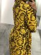 Versace BAROCCO PAJAMA PRINT DRESSING GOWN