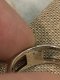 Gucci INTERLOCKING G RING SILVER SIZE 16