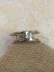 Gucci INTERLOCKING G RING SILVER SIZE 16