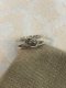 Gucci INTERLOCKING G RING SILVER SIZE 16