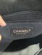 Chanel CLASSIC 10" BLACK CALF RHW HOLO19597859